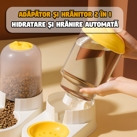 Dispenser de apă și mâncare Galben [1]
