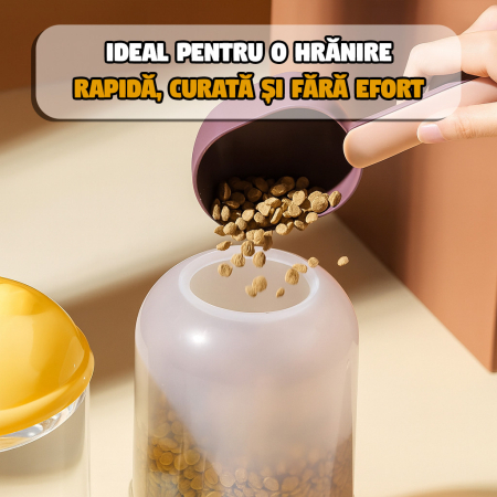 Dispenser de apă și mâncare Galben [4]