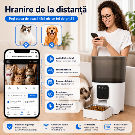 Hranitor automat -  Smart Wifi 5G [4]