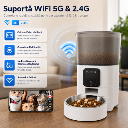 Hranitor automat -  Smart Wifi 5G [3]