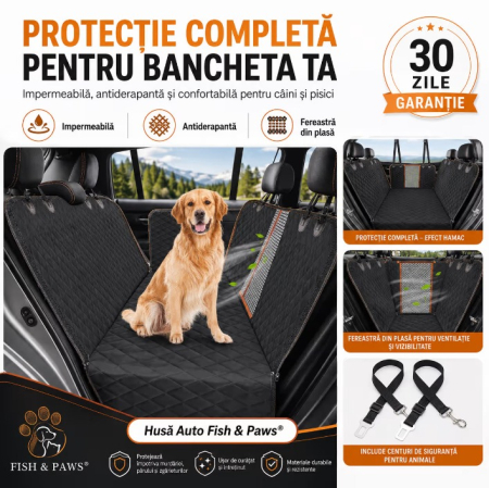 Jucarii - Husa auto de protectie bancheta 135 x 150cm