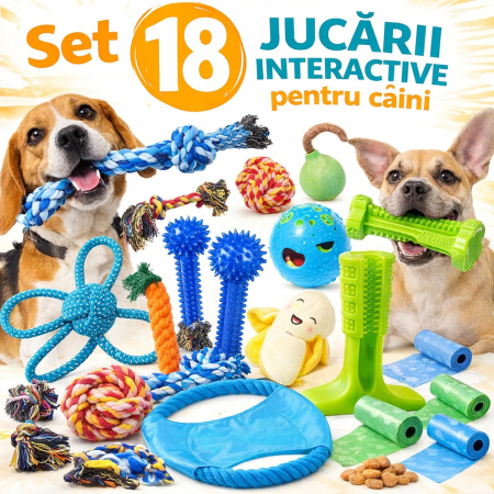 Catei - Jucarii interactive pentru caini set 18