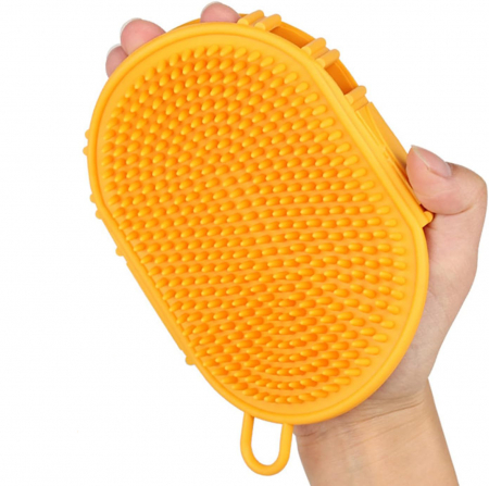 Perii - Perie 2 in 1 pentru animale de companie - portocaliu
