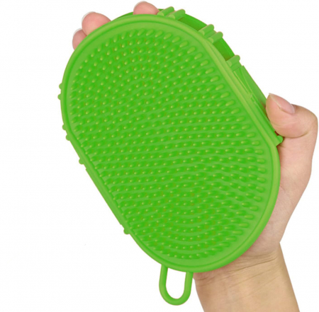 Perii - Perie 2 in 1 pentru animale de companie - verde