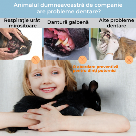 Periute de dinti tip degetar pentru animalele de companie [1]