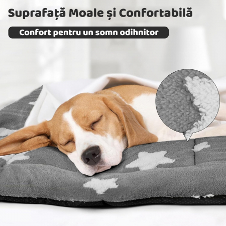 Saltea pentru caini si pisici Gri [5]