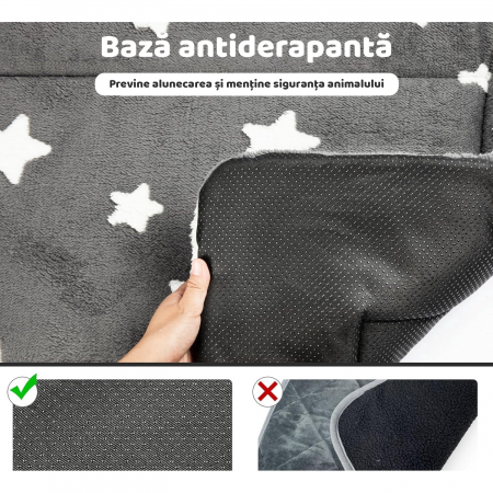 Saltea pentru caini si pisici Gri [3]