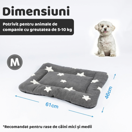 Saltea pentru caini si pisici Gri [1]