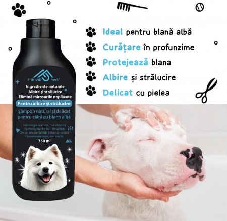 Sampon pentru caini cu blana alba [6]