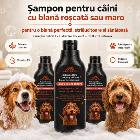 Sampoane - Sampon pentru caini cu blana maro