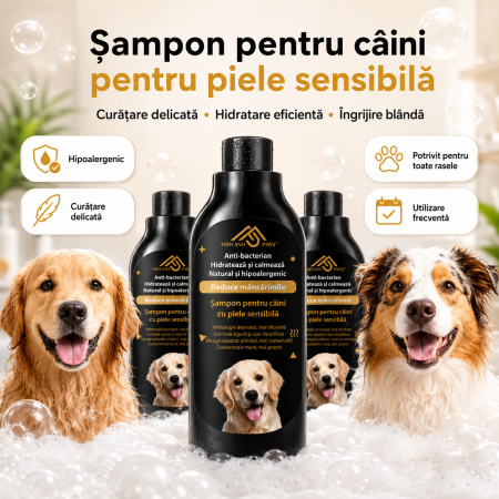 Sampoane - Sampon pentru caini anti-bacterian