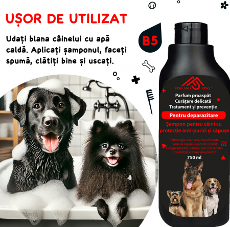 Sampon pentru caini anti-purici [3]