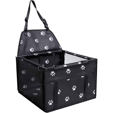 Accesorii - Scaun auto de protectie pentru animale - Negru