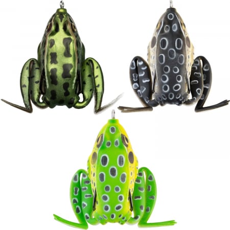 Pescuit - Set 3 naluci broaste pentru pescuit