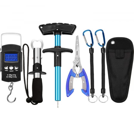 Pescuit - Set complet de accesorii 7 in 1 pentru pescuit