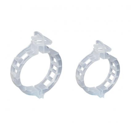 Cleme de palisare ,23mm - albe [1]