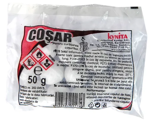Cosar pentru curatarea cosurilor, bile, 50g [1]
