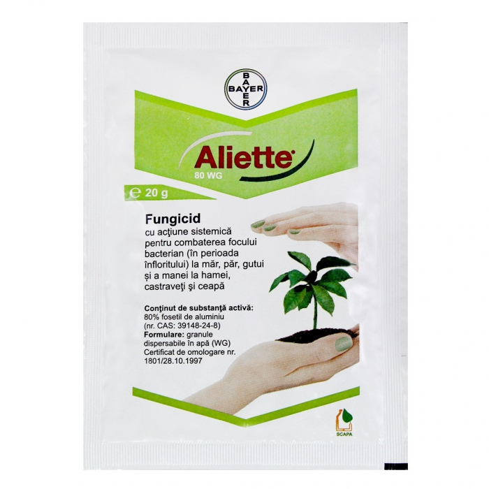 Fungicid ALIETTE 80 WG - 20 g, Bayer, Sistemic [1]