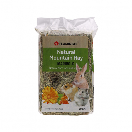 Furaje si concentrate pentru animale - FAN DE MUNTE CU PAPADIE SI GALBENELE FLAMINGO 500G