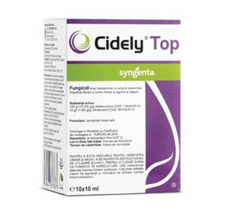 AGRICULTURA - Fungicid CIDELY TOP - 10 ml, Syngenta, Sistemic