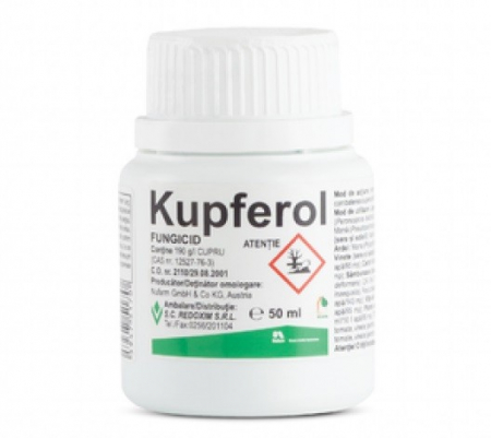 Fungicide - Fungicid KUPFEROL - 50 ml, Nufarm, Contact