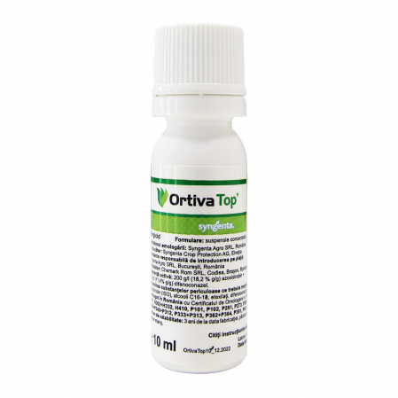 Fungicide - Fungicid ORTIVA TOP - 10 ml, Syngenta, Contact