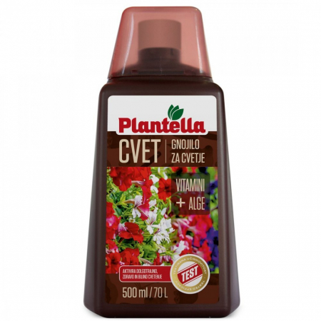 CASA SI GRADINA - Ingrasamant lichid pentru plante verzi PLANTELLA - 500 ml
