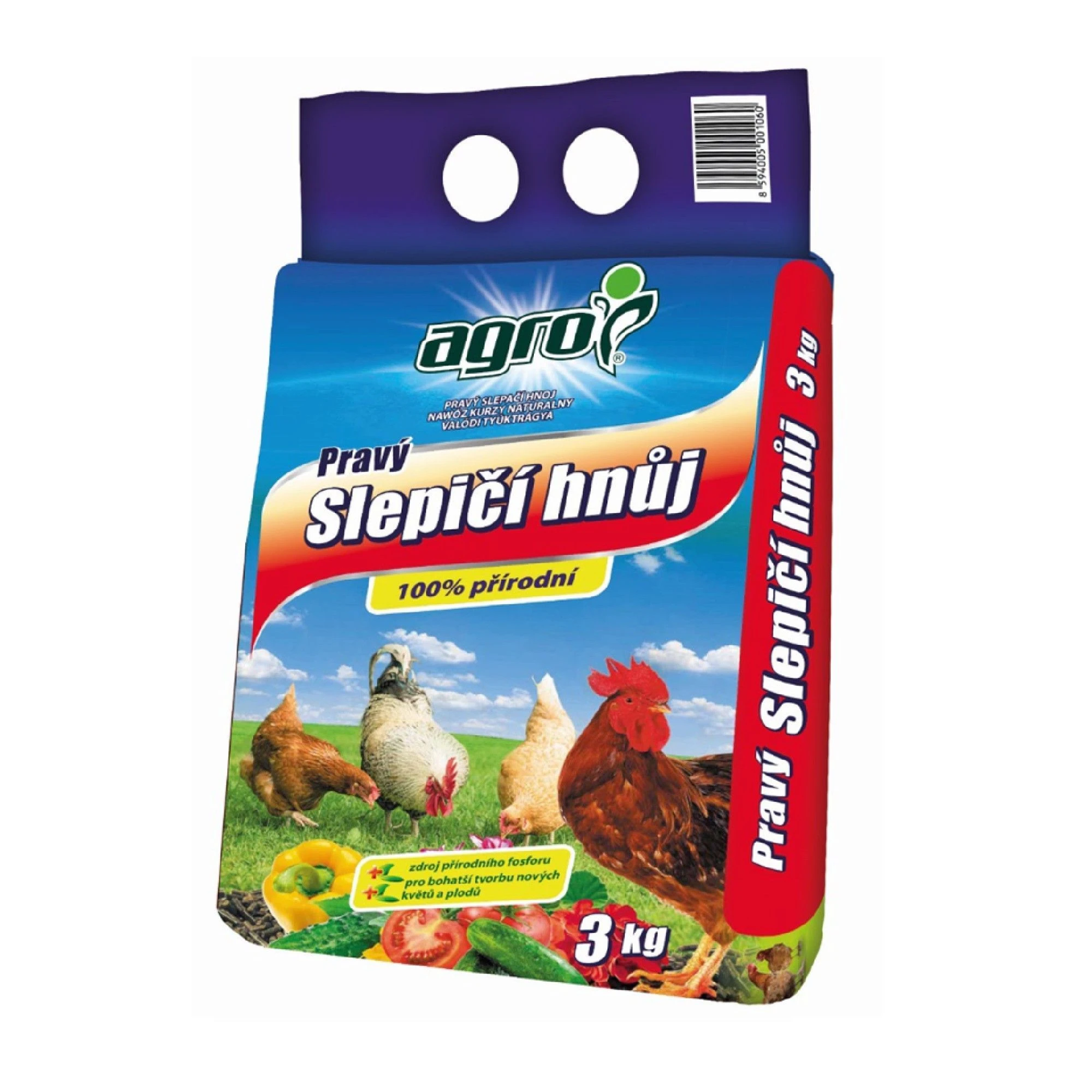 Ingrasaminte si adjudvanti - Ingrasamant organic din gainat de gaina, Agro, 3 kg