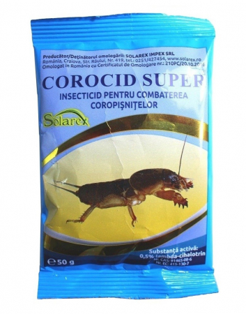 Moluscocide - Insecticid COROCID SUPER - 50 g, Solarex, Contact, Tomate