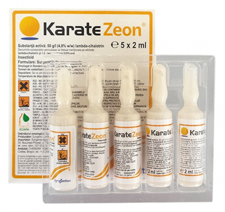 AGRICULTURA - Insecticid KARATE ZEON - 2 ml, Syngenta, Contact