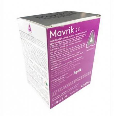 Insecticide - Insecticid MAVRIK 2 F - 5 ml, Adama, Contact