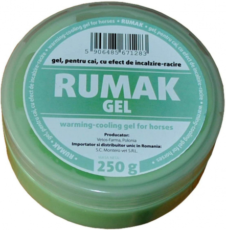 Ingrijire animale , accesorii si echipamente - RUMAK GEL INCALZIRE-RACIRE 250GR