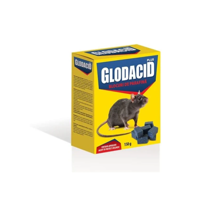 Glodacid plus pentru sobolani blocuri de parafina 5 g 150 g [1]