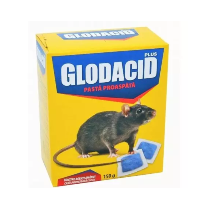 Glodacid plus pentru sobolani pasta 10 g 150 g [1]
