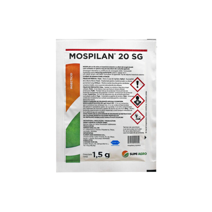 Insecticid Mospilan 20 SG, 1.5 g [1]