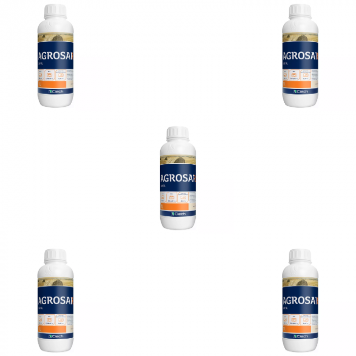 Set Erbicid total sistemic, post emergent, neselectiv (buruieni monocotiledonate si dicotiledonate, anuale si perene), Agrosar360 SL, x 5 buc [1]