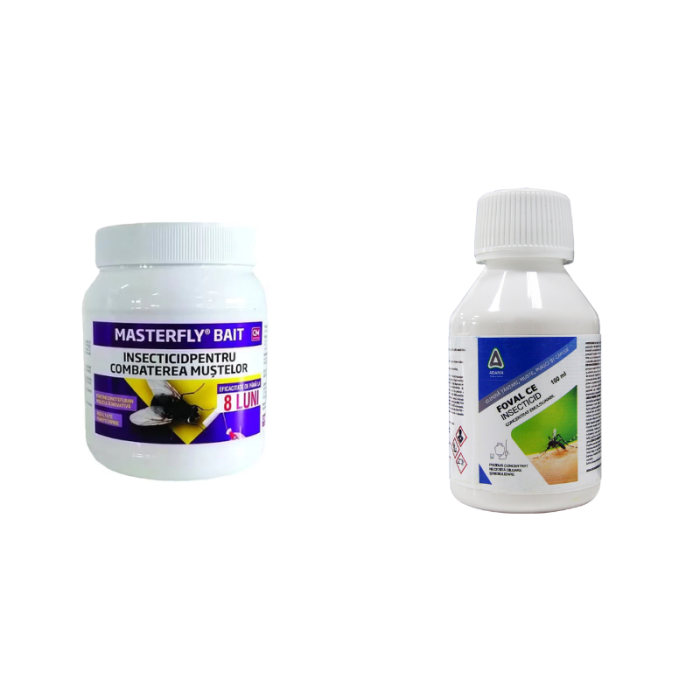 Set Insecticid Foval CE 100 ml + Insecticid pentru muste Masterfly Bait 125 g [1]