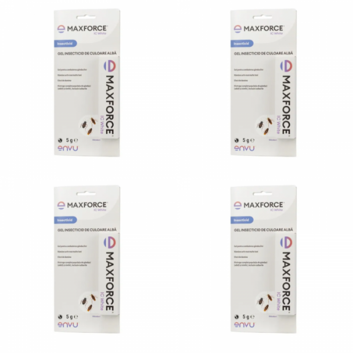Set Insecticid Maxforce IC gel 5 g x 4 buc [1]