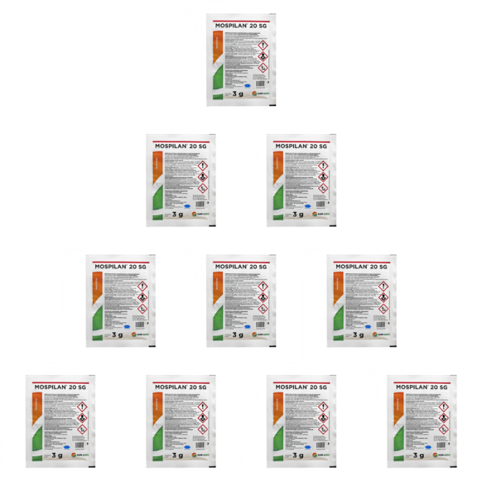 Set insecticid Mospilan 20 SG 3 g x 10 buc [1]