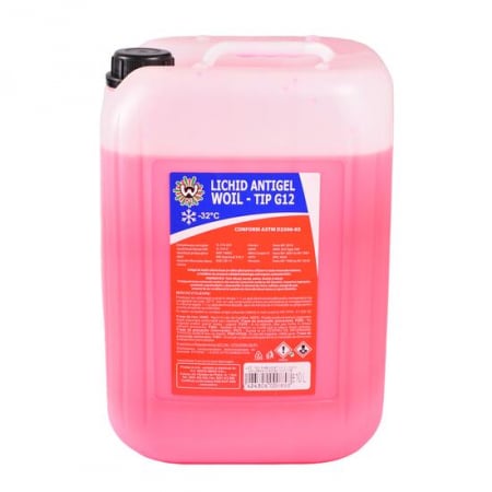 Antigel - Antigel concentrat Woil, G12, -32 C, 10L