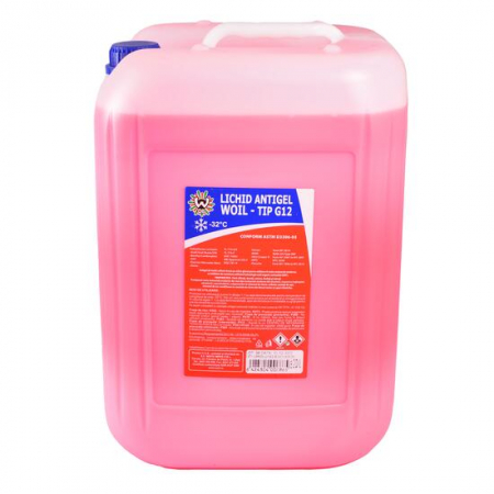 Antigel - Antigel concentrat Woil, G12, -32 C, 20L