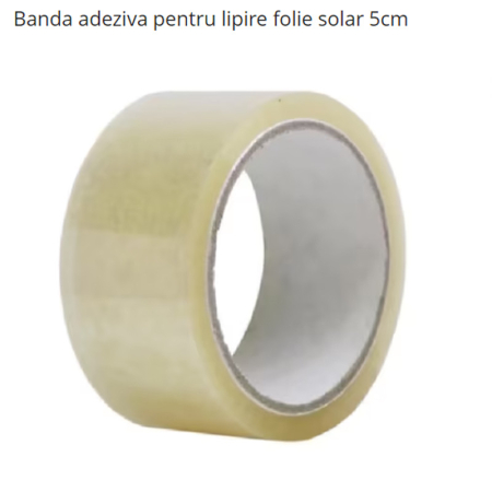 Casa si gradina - Banda adeziva pentru lipire folie solar 5cm