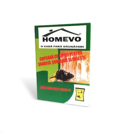 Insecticide / acaricide - Capcana cu lipici pentru soareci, sobolani si insecte