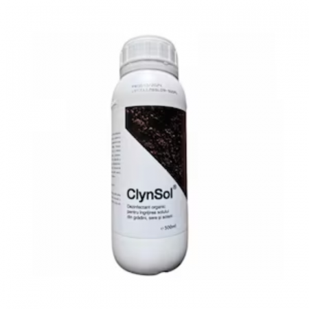 Insecticide / acaricide - Dezinfectant organic pentru ingrijirea solului din gradini, sere si solarii CLynSOL, 500 ml