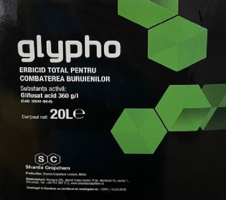 Tratament - Erbicid total Glypho 20 l