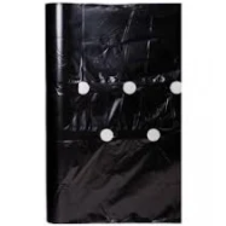 Sere si solari - Folie mulcire neagra perforata 2 m x 50 m 30 microni ( capsuni )