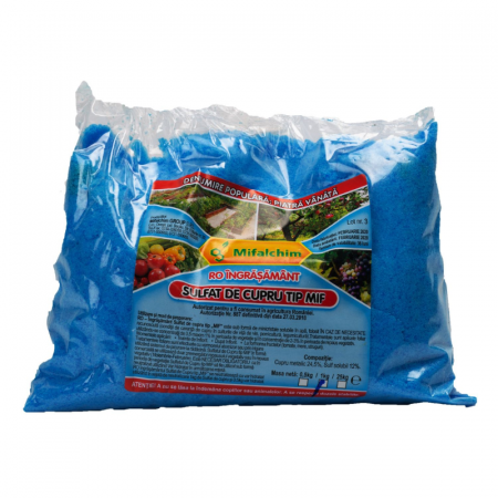 Fungicide - Fungicid Sulfat de cupru tip MIF 1 kg