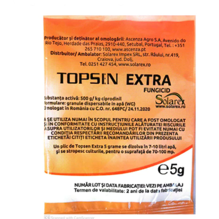 Fungicide - Fungicid Topsen Extra 5 g