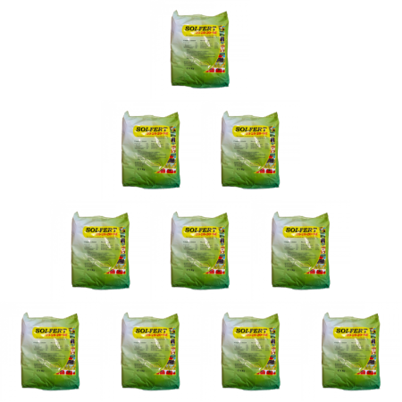 Acasa - Ingrasamant Foliar Solfert 20 - 20 - 20 + Me 1 kg x 10 buc
