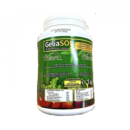 Ingrasaminte - Ingrasamant GeliaSOL 25 - 25 - 25 + 3,8% MgO + oligoelemente 1 kg